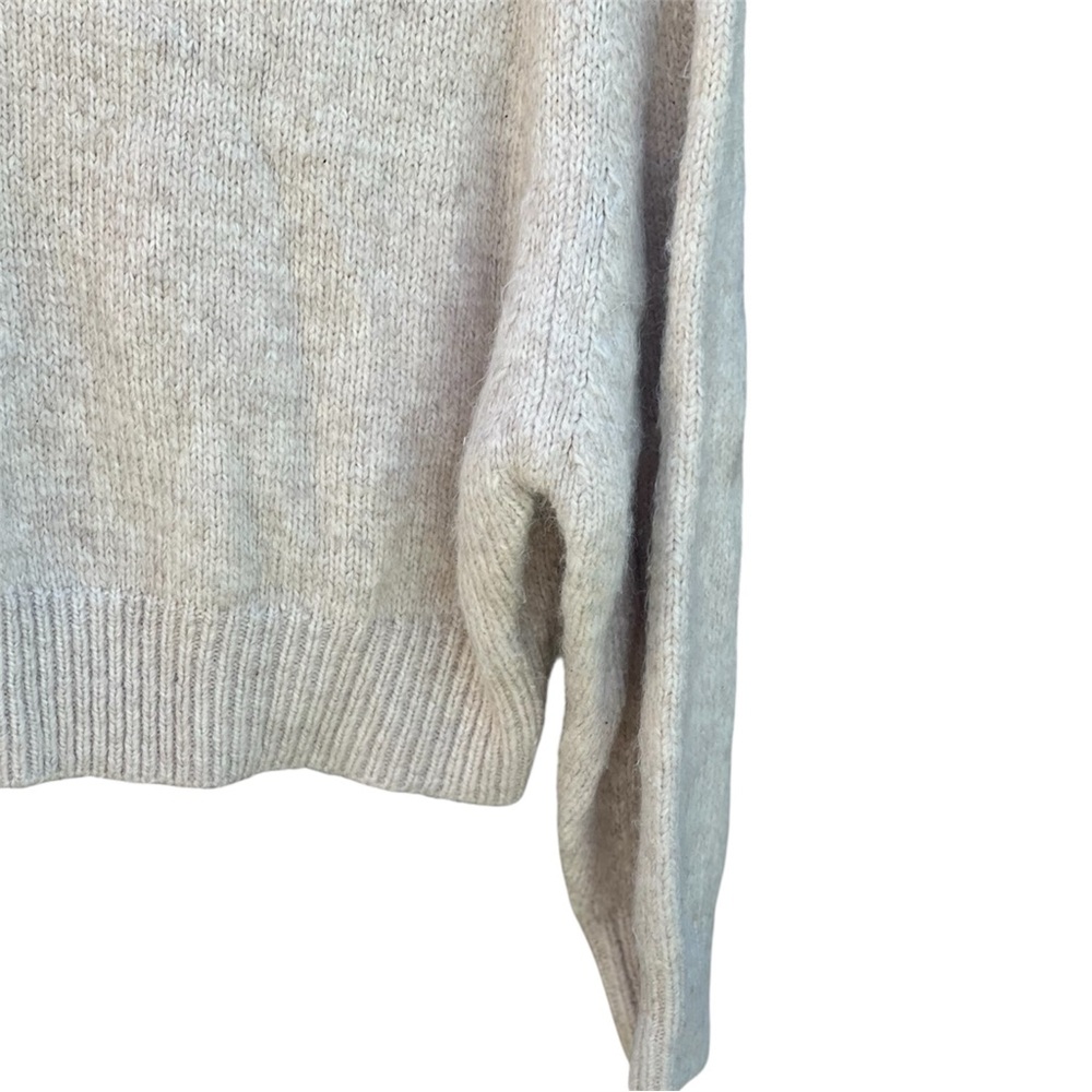 Lulus Cuddle Weather Heather Beige Turtleneck Sweater - Picture 7 of 14
